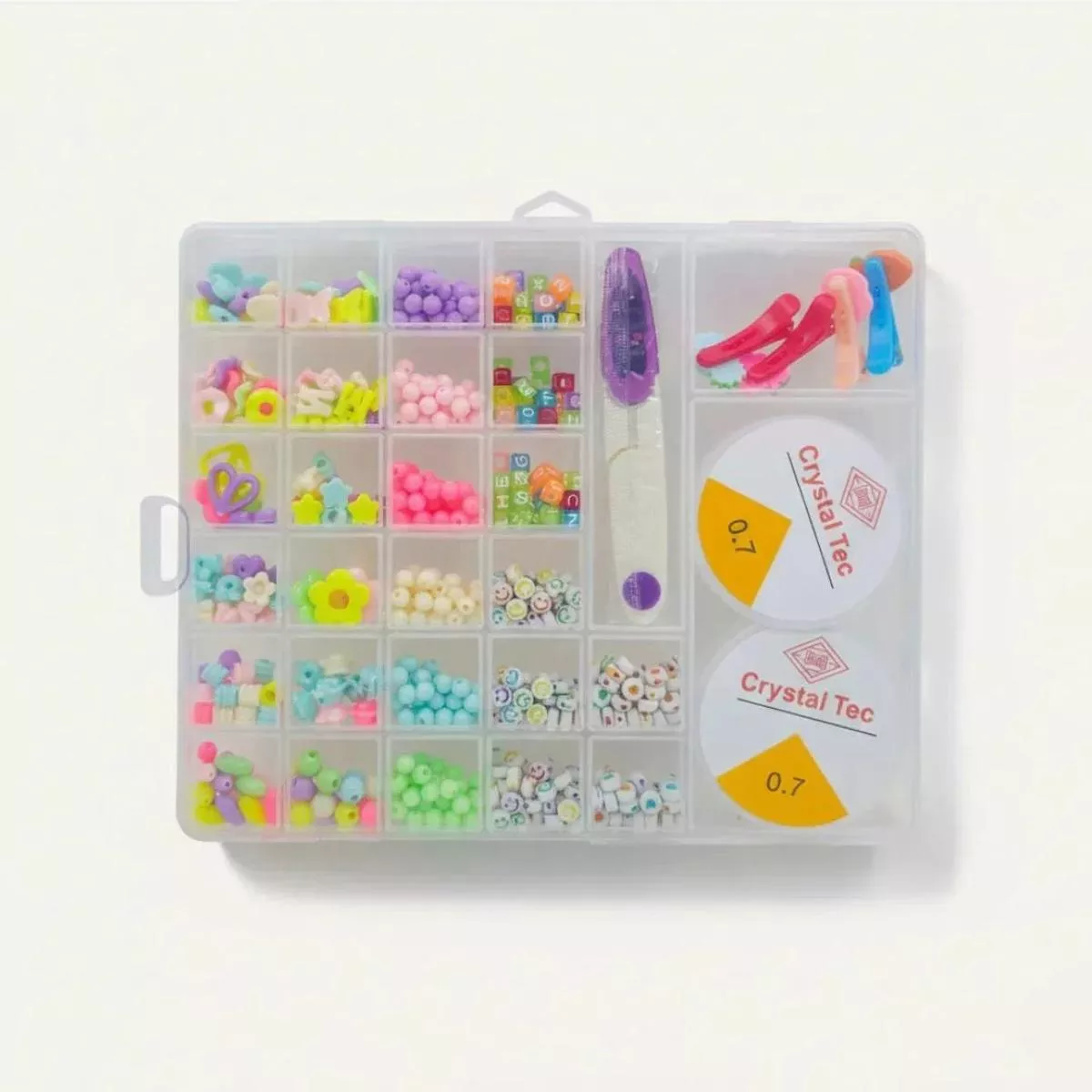 (32 ITEMS ) DIY Beads Box l Pack of 1 l return gift l craft l art