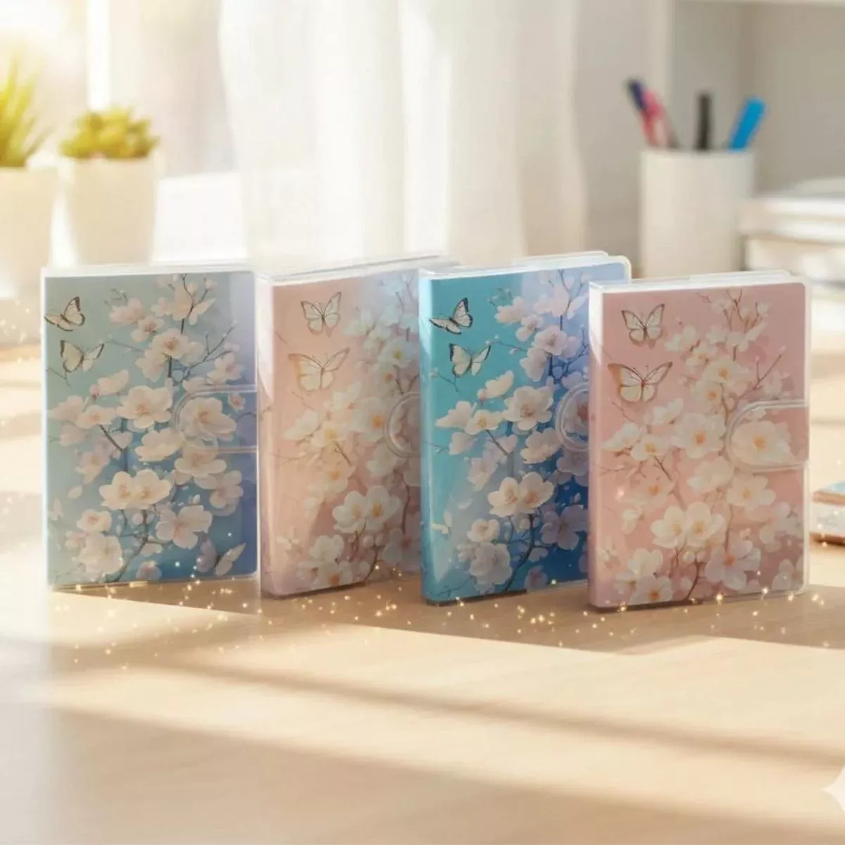 (Buy 1 Get 1 Free ) Butterfly & Blossom Pocket Diary l Ruled lPack of 1 Diary