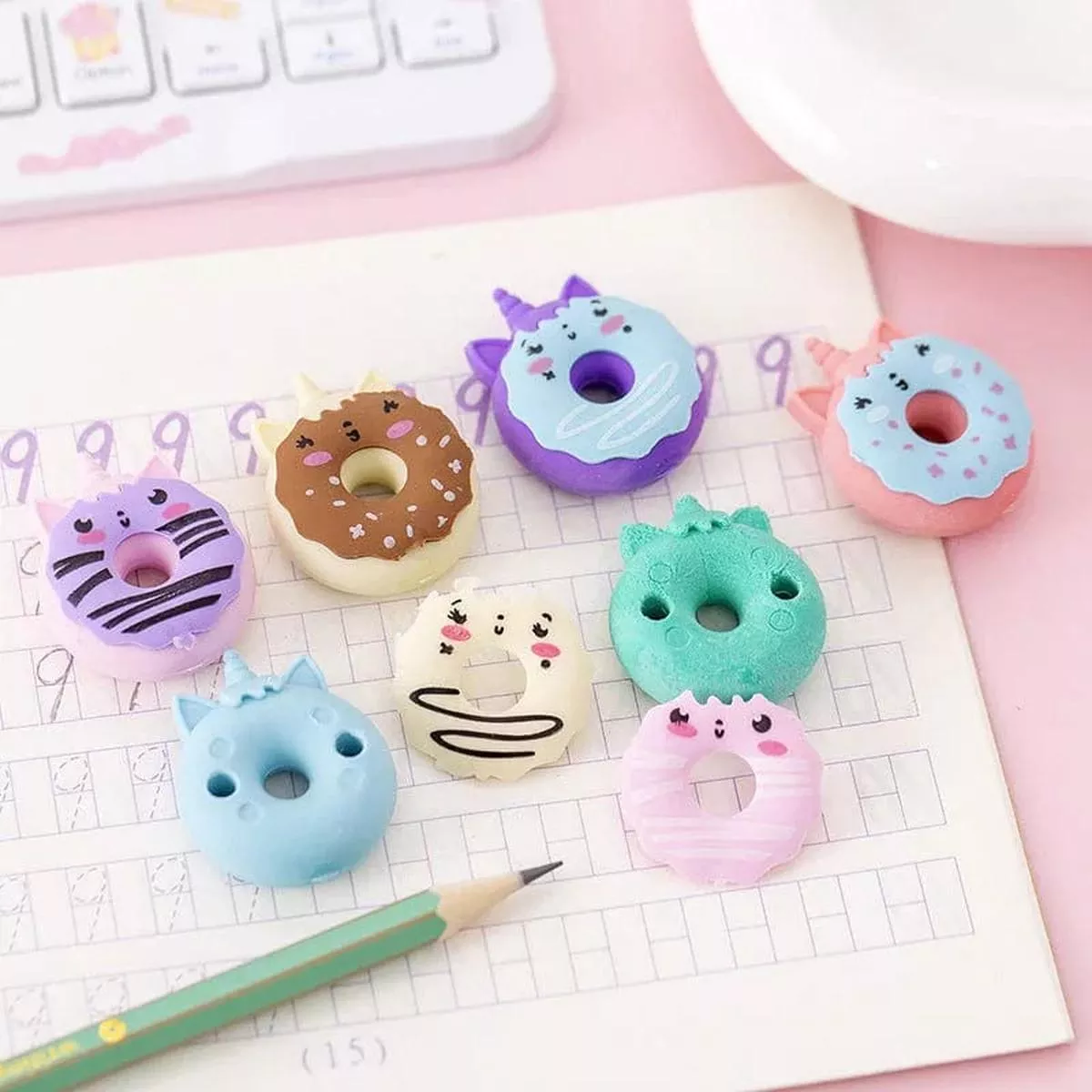 (Buy 1 Get 1 Free) Donut EraserKawaii Edition | Pack of 1 Eraser