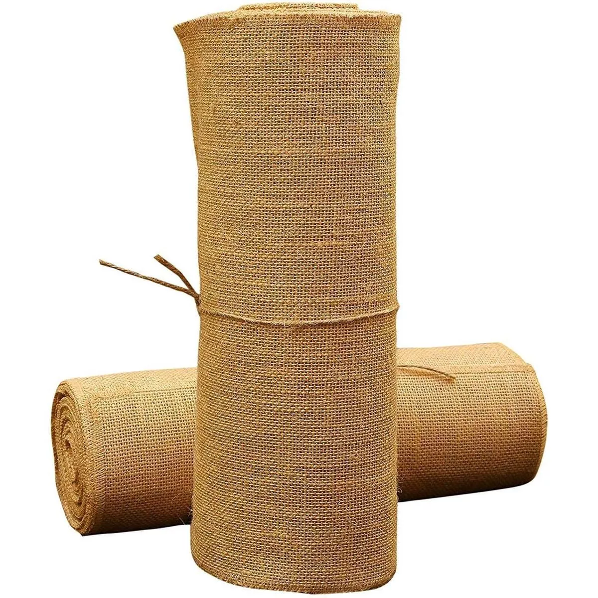(Buy 1 Get 1 Free) Jute Roll Burlap roll 12×39 Inch for product shoot and decoration