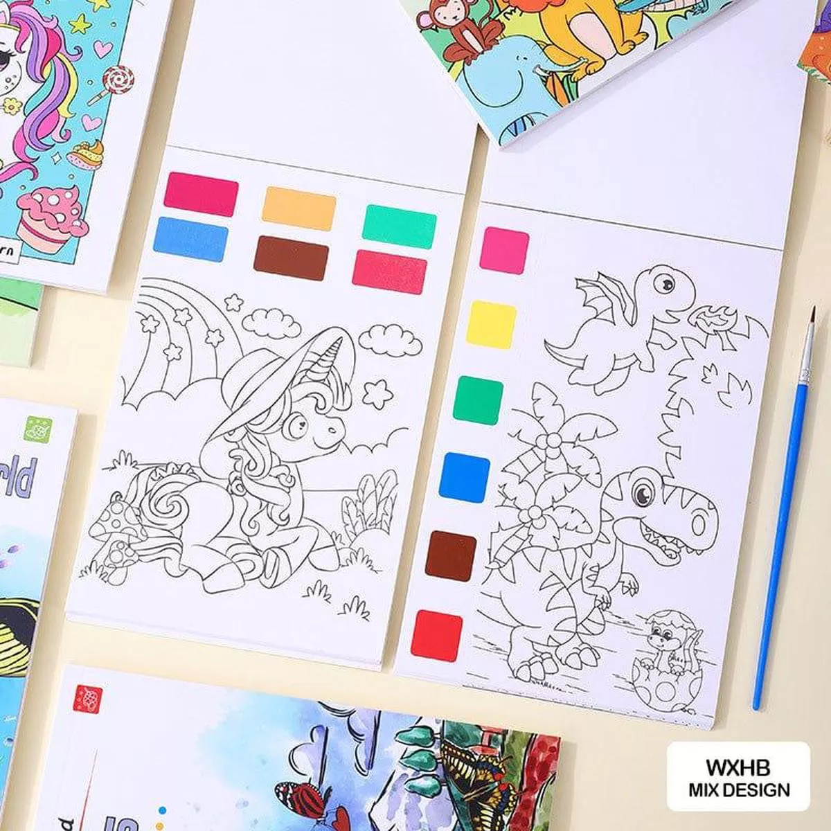 (Buy 1 Get 1 Free) Magic Drawing Doodle Book WXHB | 12 Pages
