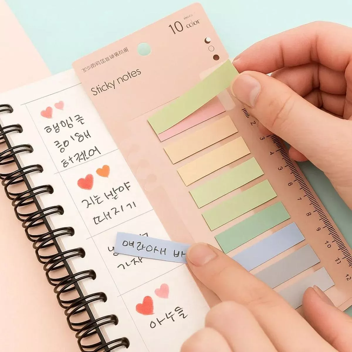 (Buy 1 Get 1 free) Morandi Pastel bulletin sticky notes Design-2