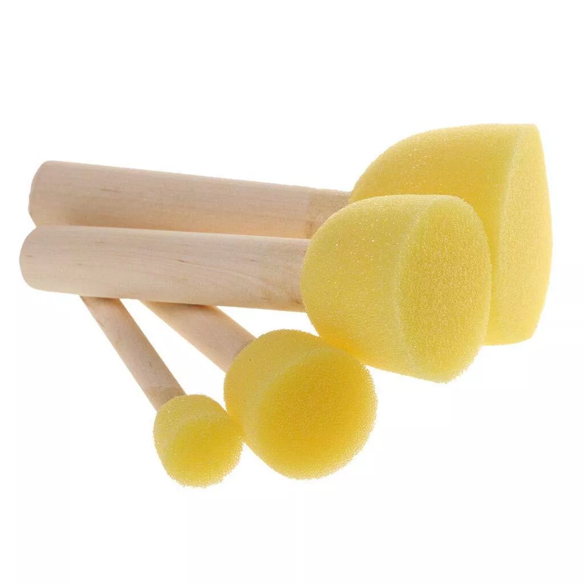 (Buy 1 Get 1 Free) Sponge Dabbing Brush – Pack of 1 contains 4 Piece set