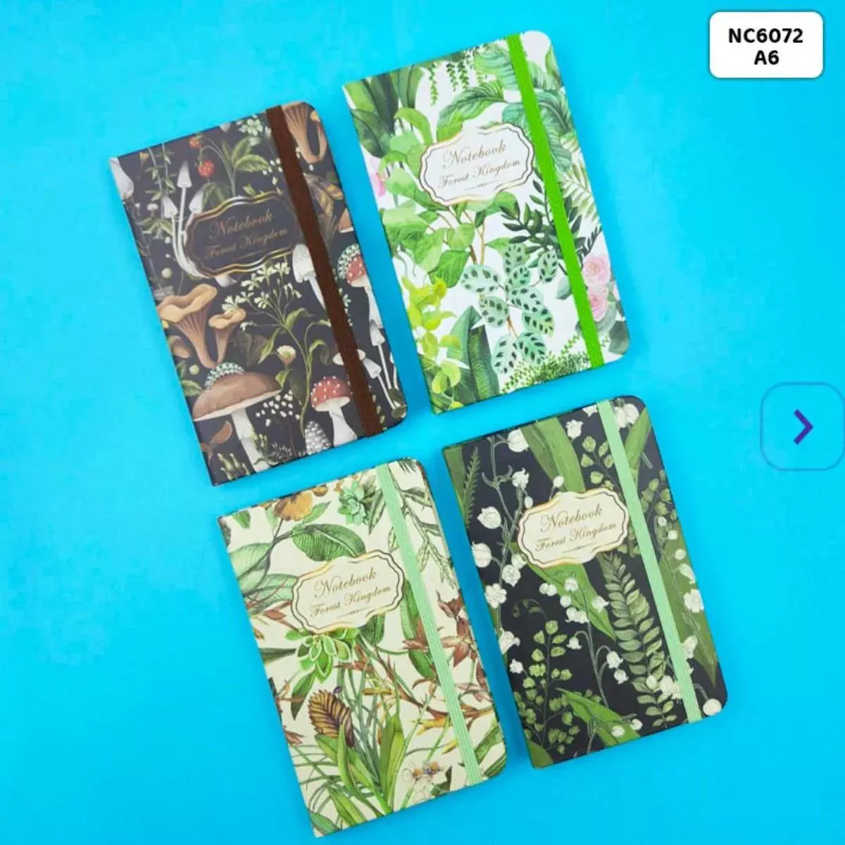 “Forest Kingdom” Nature Ruled Diary A6 (Undated Journal) – Single