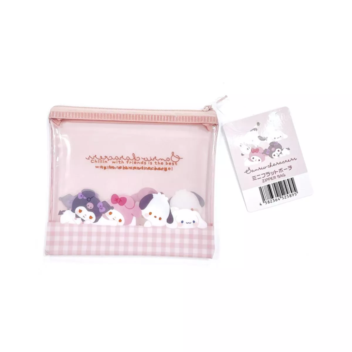 Zipper Bag Mini Sanrio Characters Chill