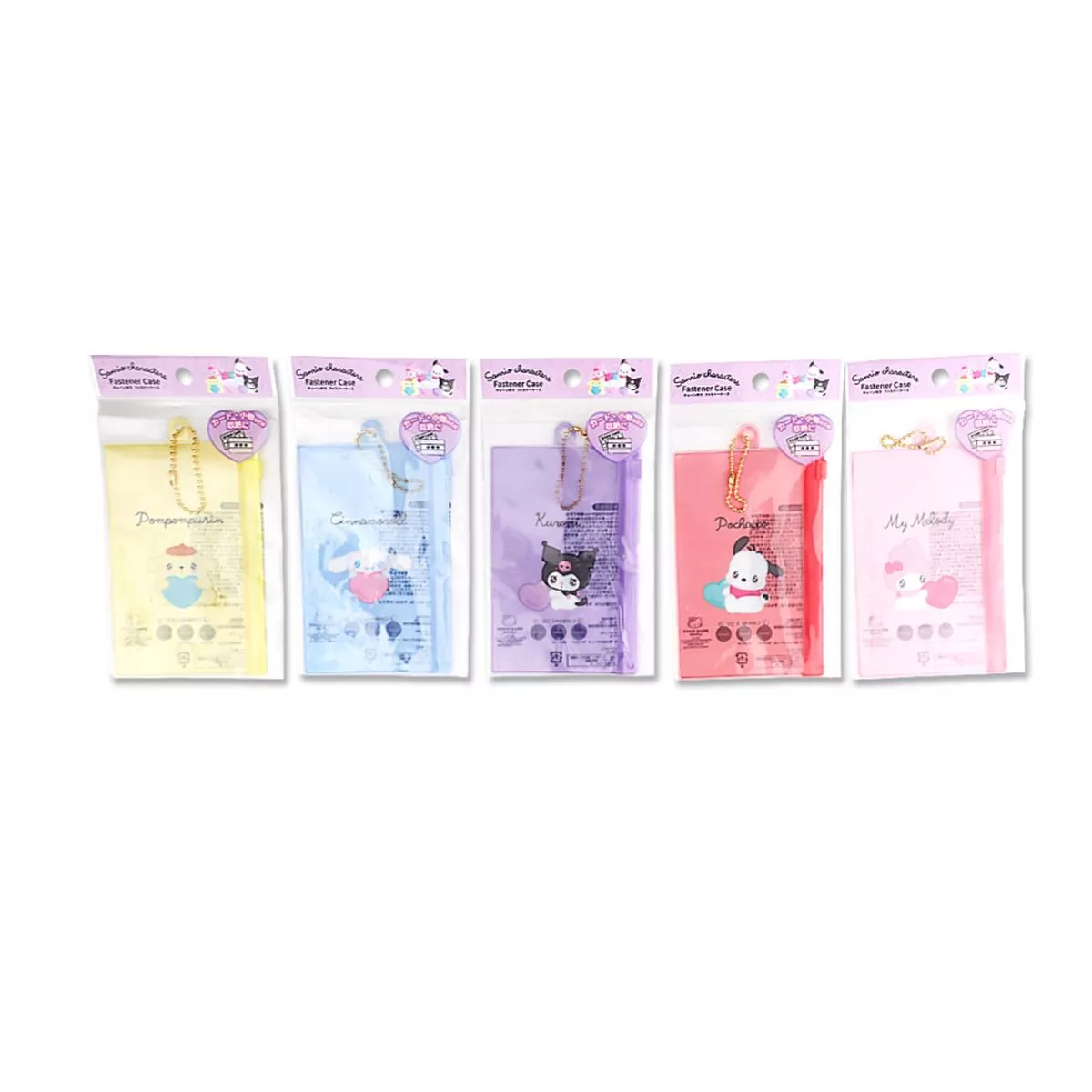 Zipper Case with Chain Sanrio Characters